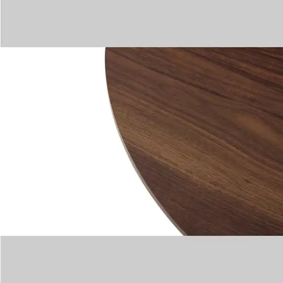 Tulip Dining Table,42" Diameter Round, Natural Wood, Modern Design