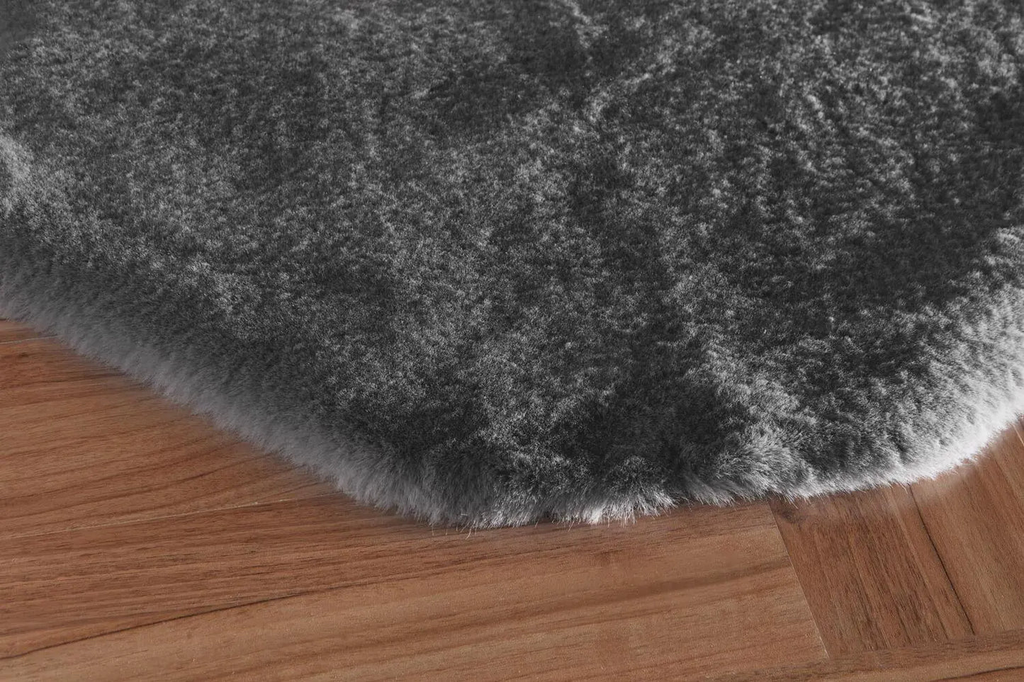 Jassrug Fur Fleece Carpet 70x100 Anthracite