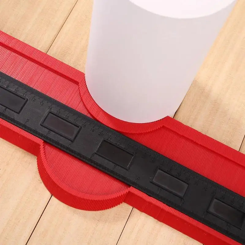 20-Inch Plastic Profile Copy Gauge Contour Duplicator Tool for Tiling, Wood, and Laminate Measurement – CE & RoHS Certified