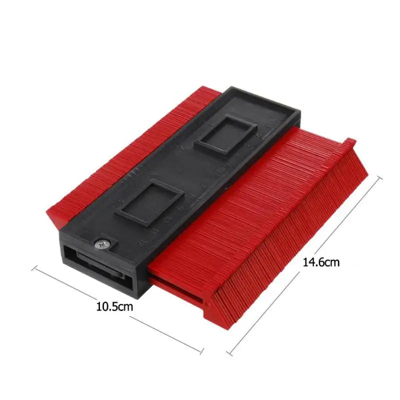 20-Inch Plastic Profile Copy Gauge Contour Duplicator Tool for Tiling, Wood, and Laminate Measurement – CE & RoHS Certified