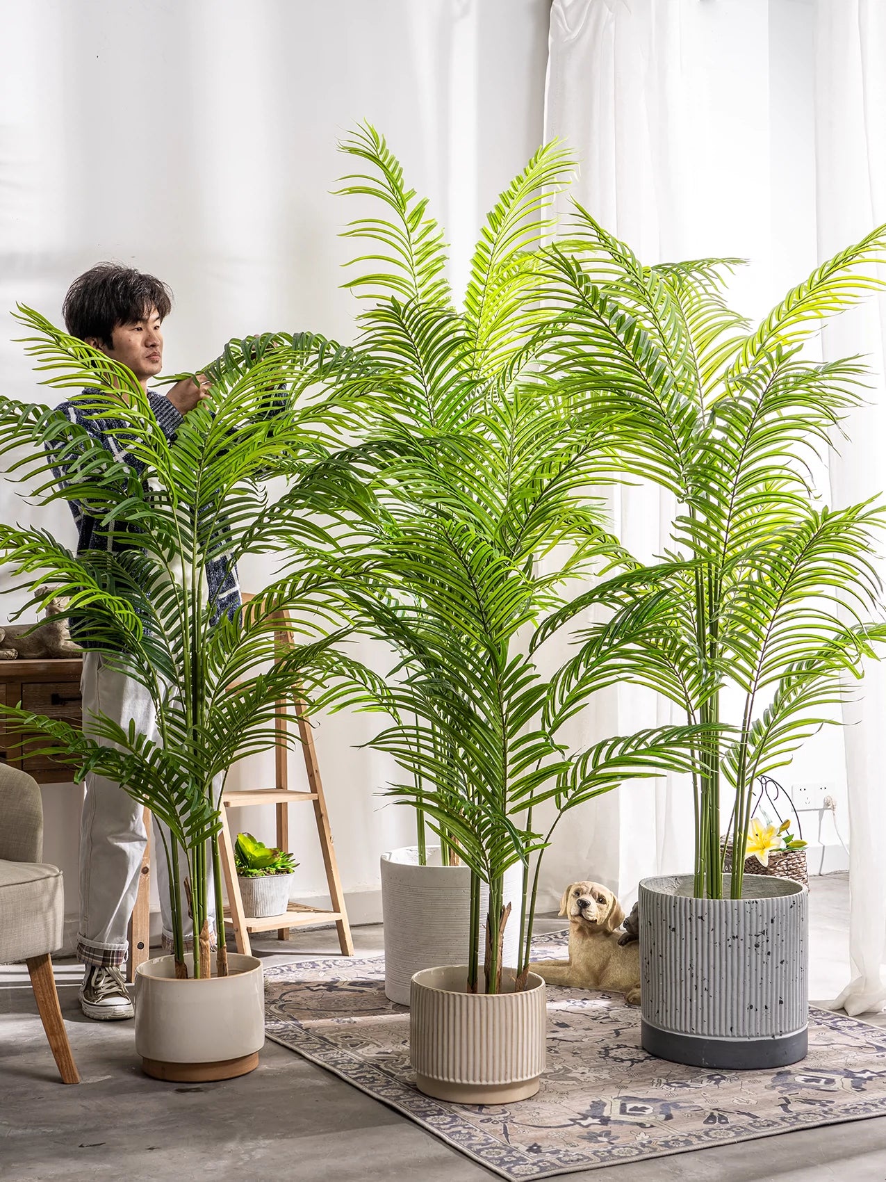 Artificial Palm Tree for Home & Office – Lifelike Decorative Plant for Indoor Spaces