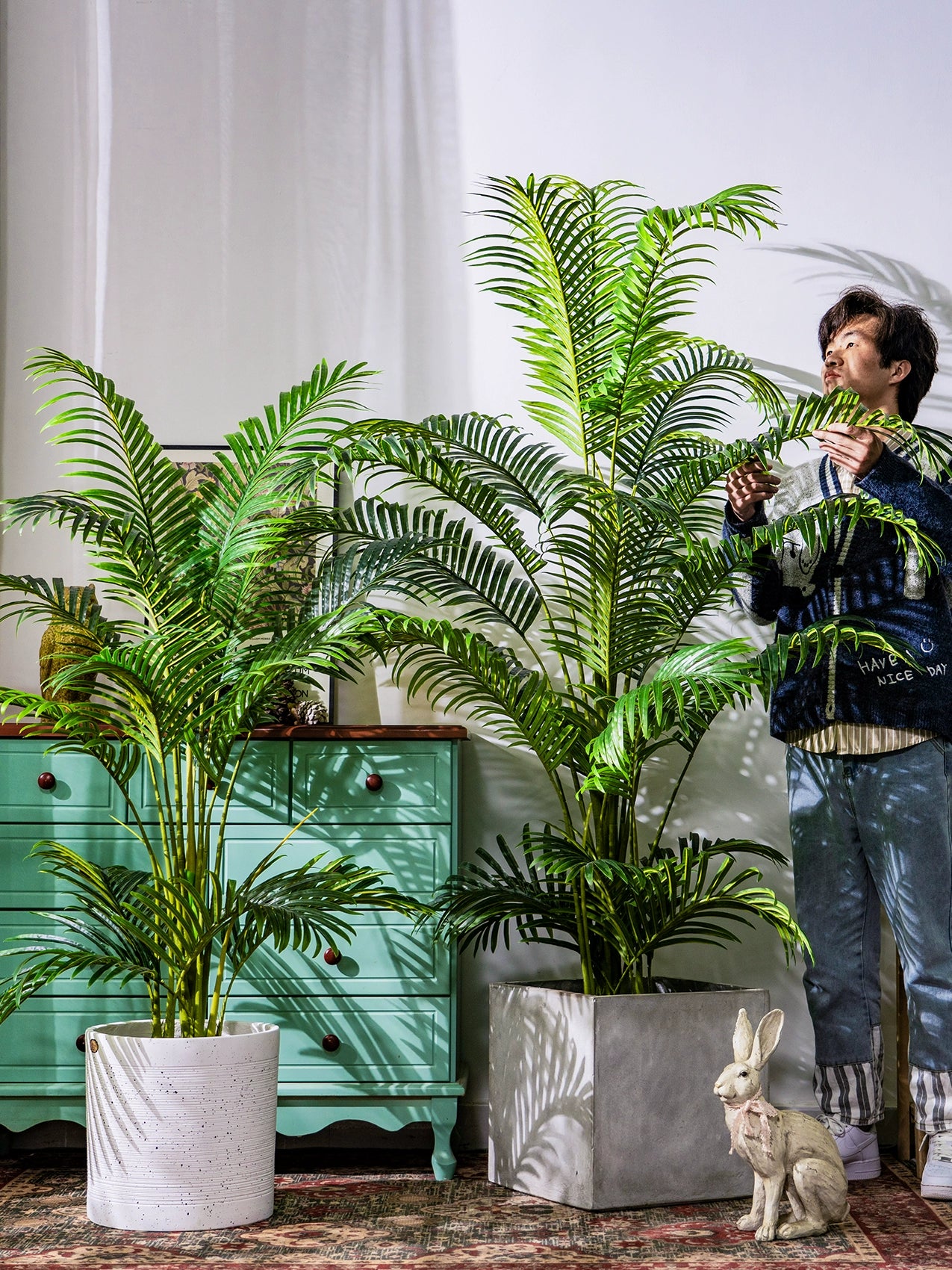 Artificial Palm Tree for Home & Office – Lifelike Decorative Plant for Indoor Spaces