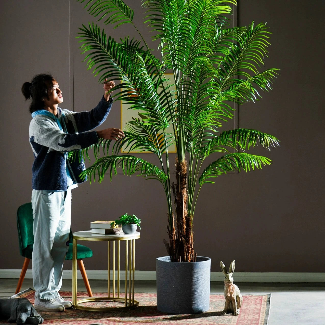 Artificial Palm Tree for Home & Office – Lifelike Decorative Plant for Indoor Spaces