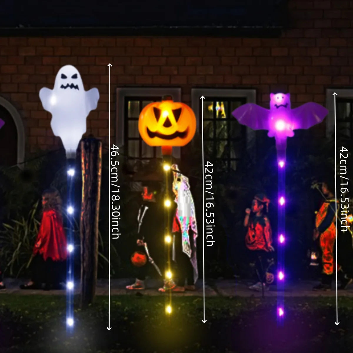 Solar Halloween Landscape Decor 6 Pcs -SHS244