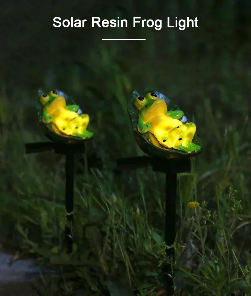 Frog Glow Solar Lamp -SHS216