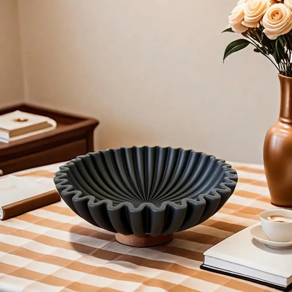 Ruffle Elegance Bowl -SHS142