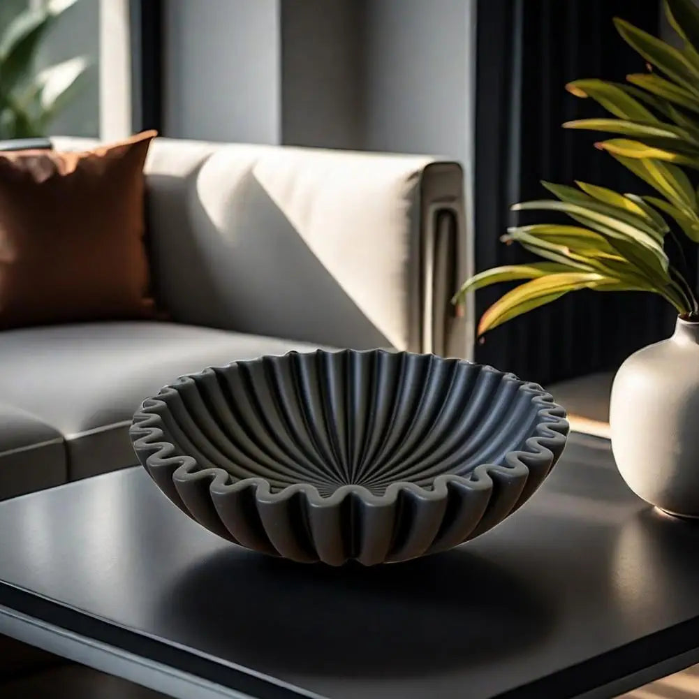 Ruffle Elegance Bowl -SHS142
