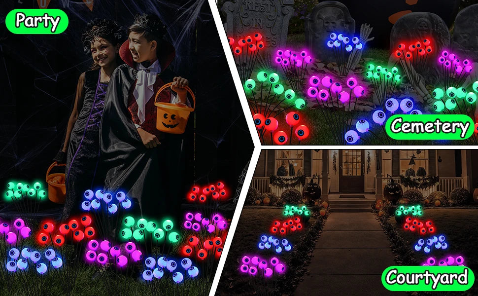 Creepy Vision Solar Stakes -SHS245