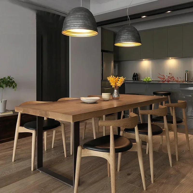 Luxury Modern Round Dining Table – Solid Wood Dining Room Set, Multifunctional Kitchen & Restaurant Table, Minimalist Style