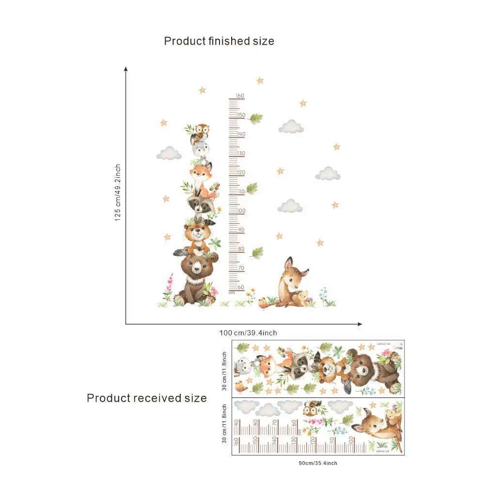 Cute Forest Animals Wall Stickers -SHS1