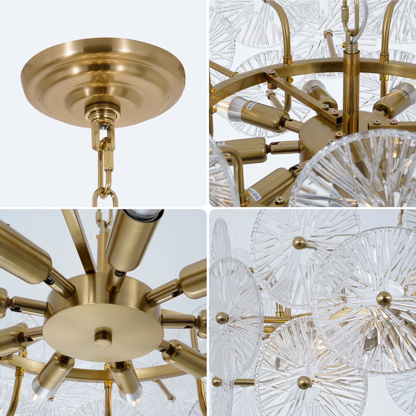 Opal Royale Crystal Chandelier -SHS612