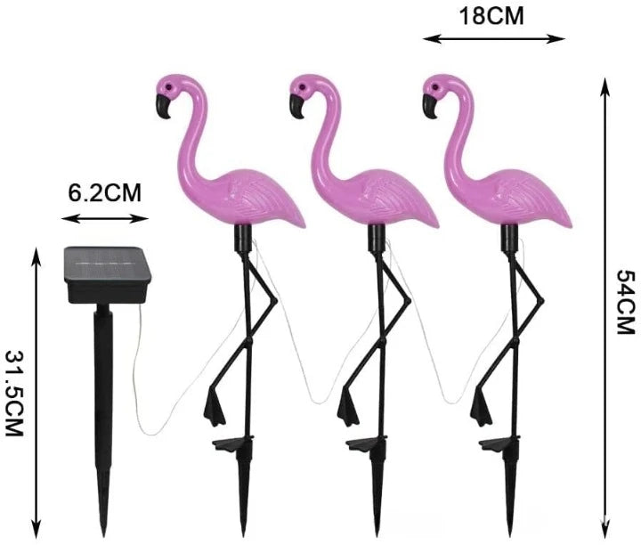 Flamingo Glow Stake Light -SHS224