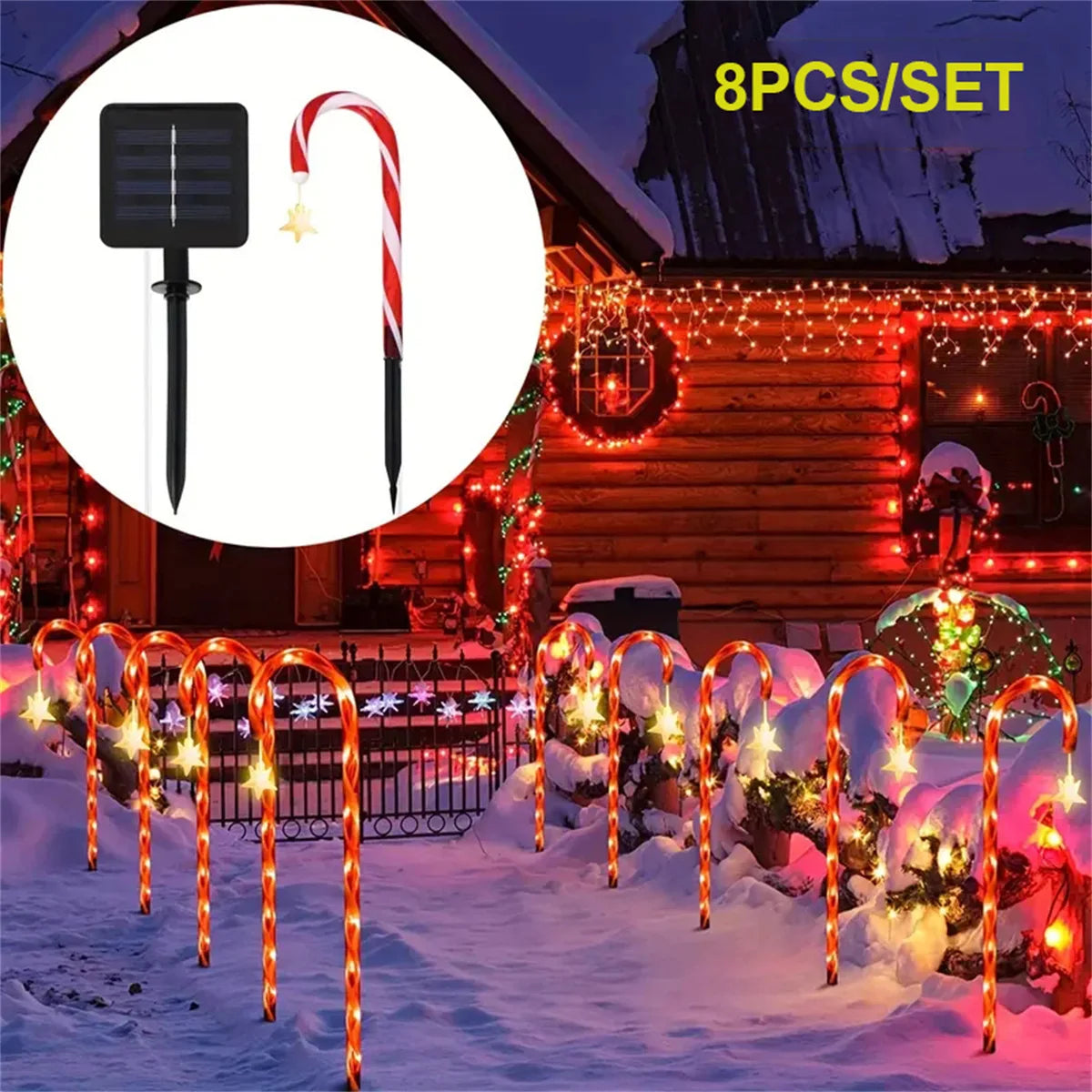 Decorative Solar Cane Collection -SHS236