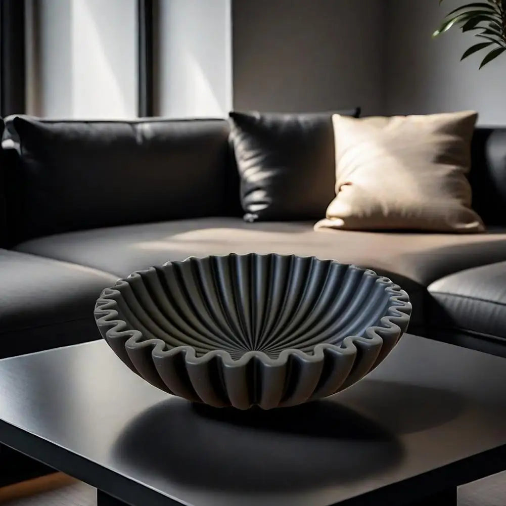 Ruffle Elegance Bowl -SHS142