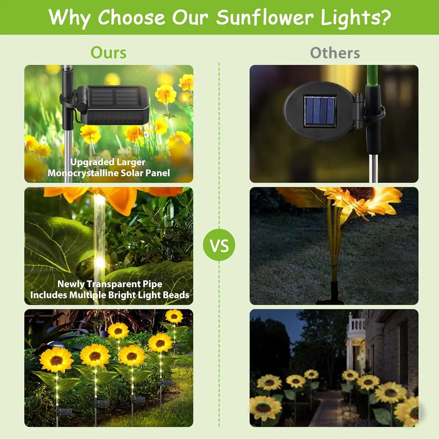 Solar Sunflower Delight 4 Pack - SHS242
