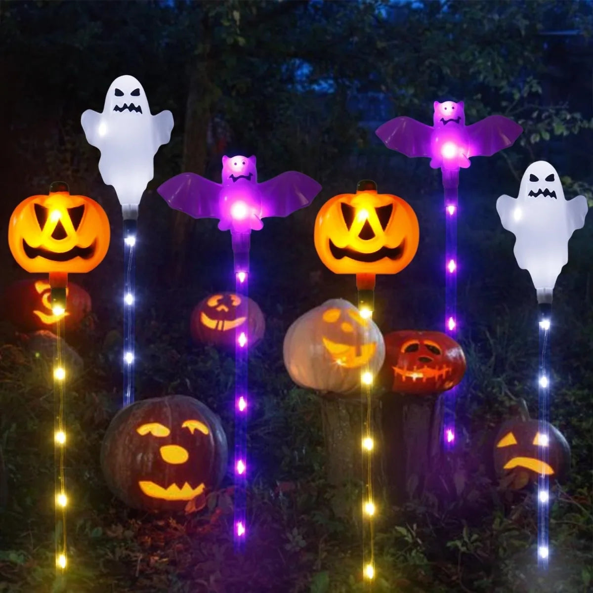 Solar Halloween Landscape Decor 6 Pcs -SHS244