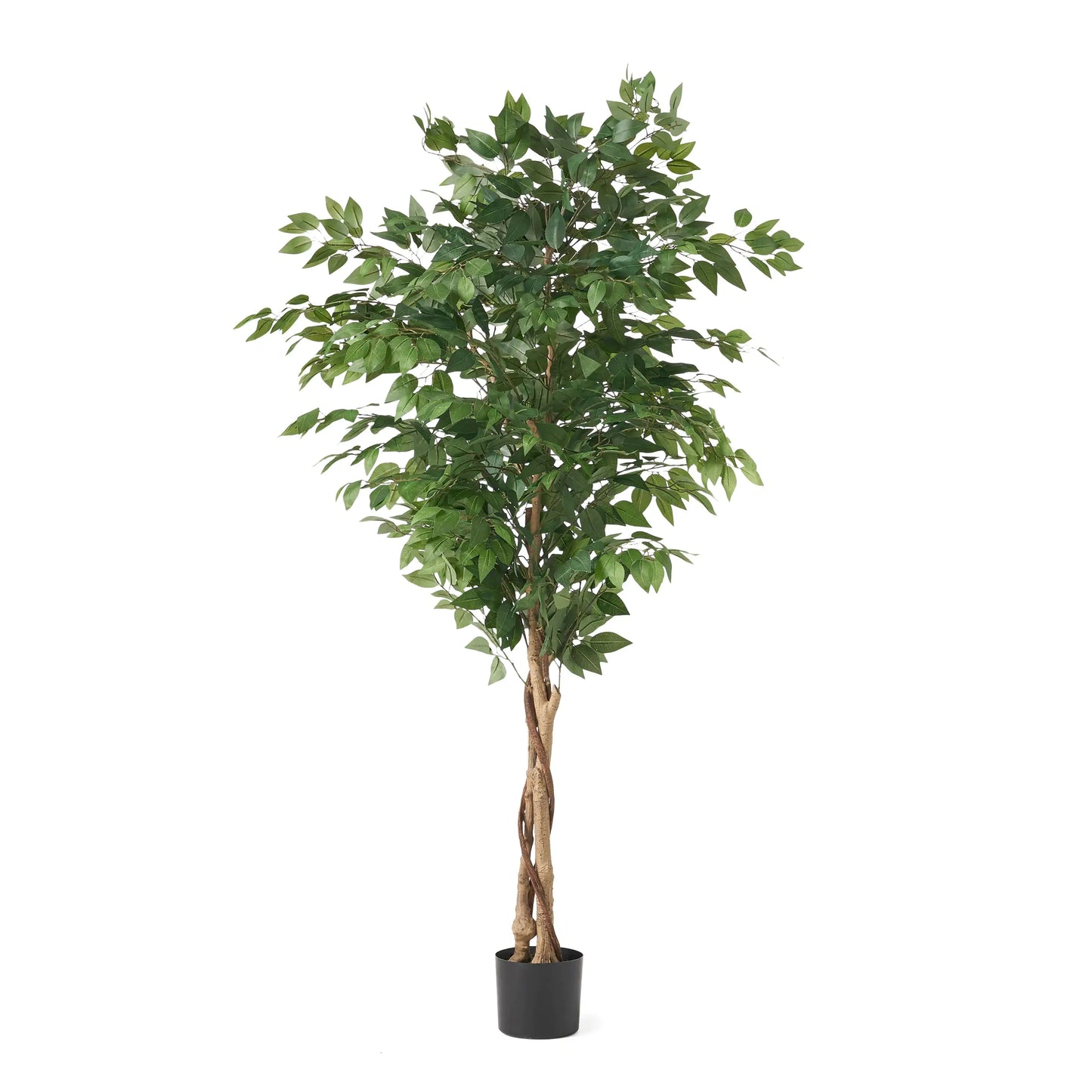 Artificial Banyan Tree - Lifelike Greenery, Pre-Potted, Indoor & Outdoor Décor, 71" Tall