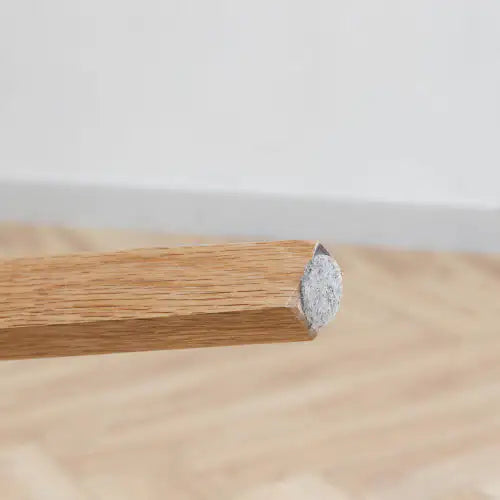 Solid Oak Dining Chair – FAS Grade Natural Wood, Handcrafted in North America