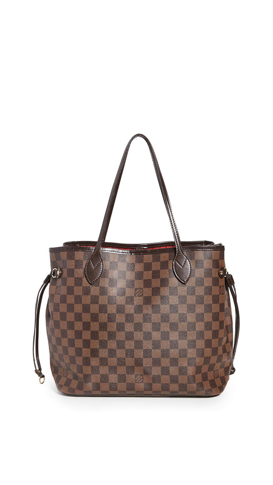 Louis Vuitton Neverfull Mm Damier Ebene Bag - Brown - One Size