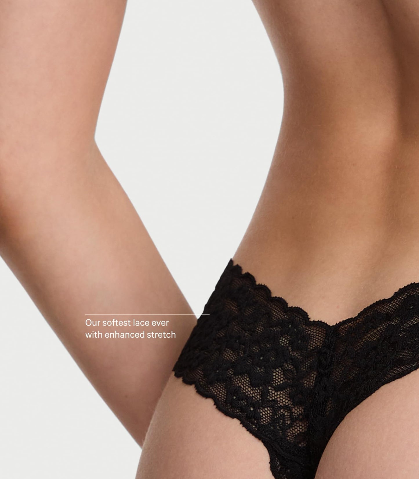 Victoria's Secret Women's Lace Thong Underwear, Panties for Women, Multi Pack, Solids & Kiss Mix, MED