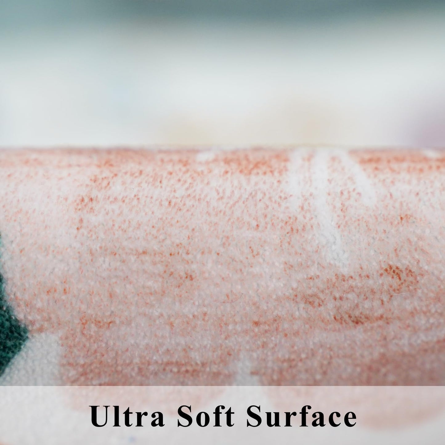 5x7 Living Room Area Rugs: Washable Floral Non-Slip Rug for Bedroom Dining Room Ultra Soft Carpet for Nursery Kitchen Home Office Farmhouse Thin Floor Mat for Teen Girls and Boys Dorms(5x7,Cream)