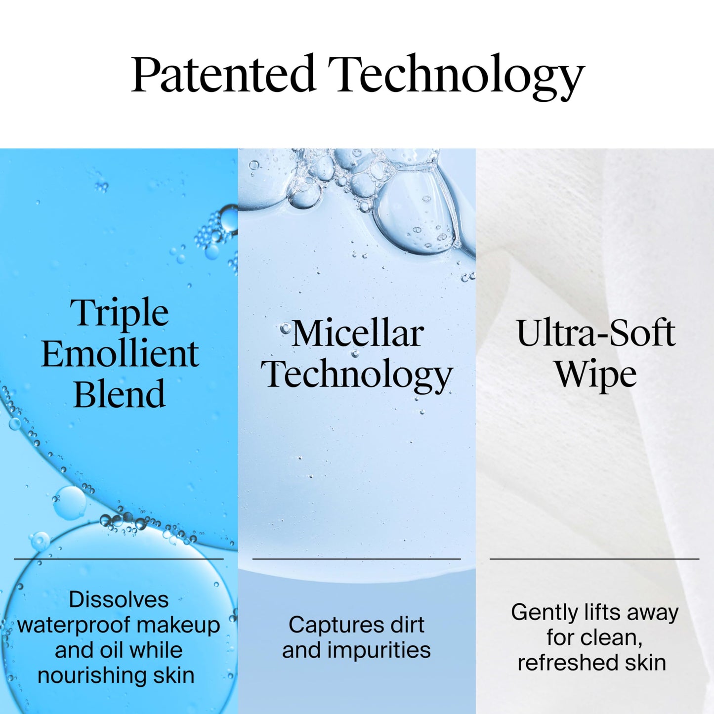 Neutrogena Makeup Remover Wipes Micellar Alcohol-Free Face Towelettes Remove Waterproof Mascara & Oil, Compostable 100% Plant-Based Cloth, Dermatologist & Ophthalmologist Tested, Twin Pack 2 x 25 ct