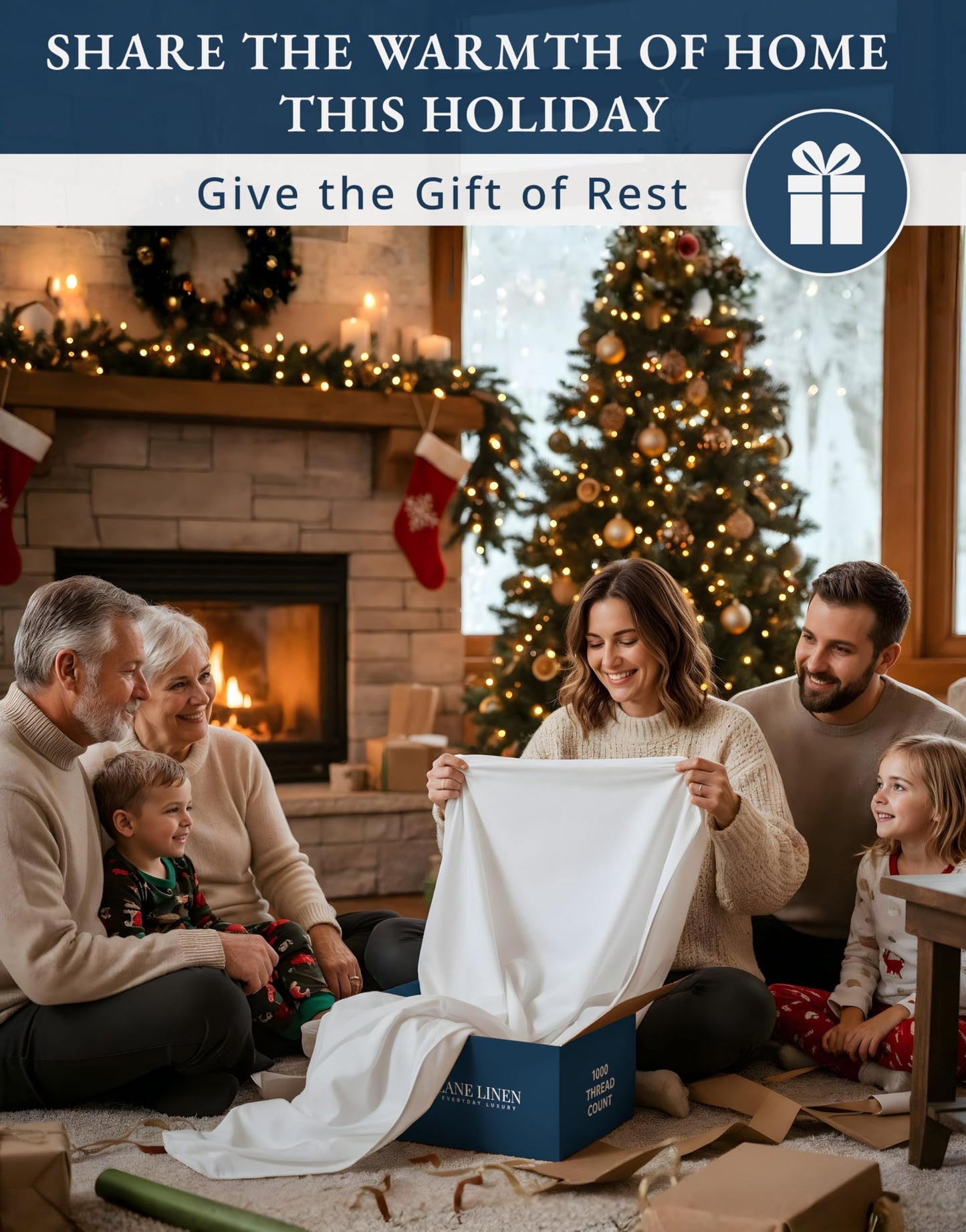 100% Egyptian Cotton Sheets Queen Size - Luxury 1000 Thread Count Naturally Cooling & Breathable Silky Sateen Weave Queen Sheet Set, Soft & Durable Hotel Sheets with 15" Snug Fit Deep Pockets - White