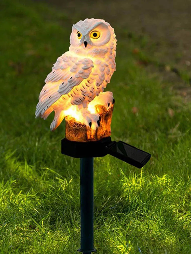 Solar Owl Patio Light -SHS202