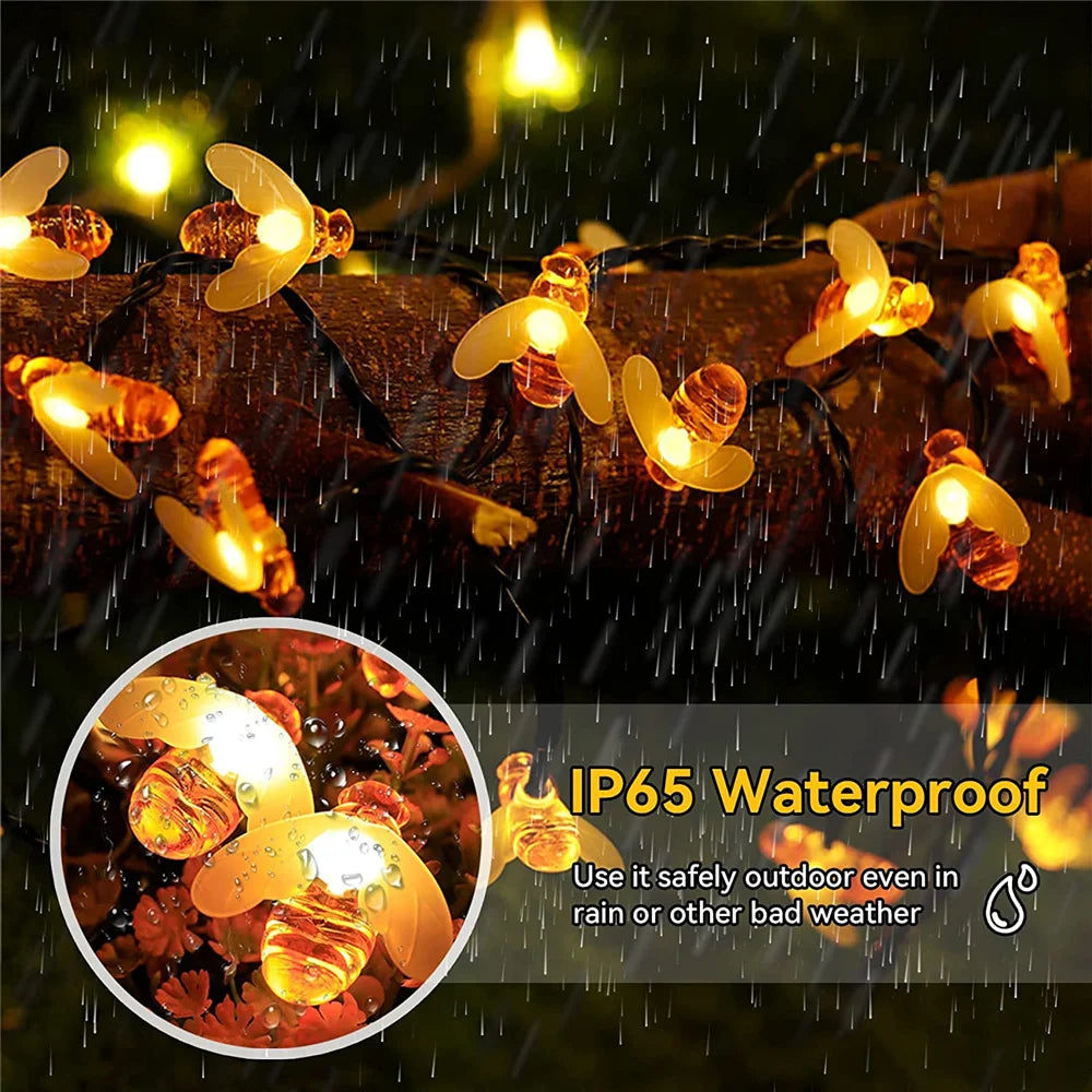 Bee Glow Fairy Lights -SHS203