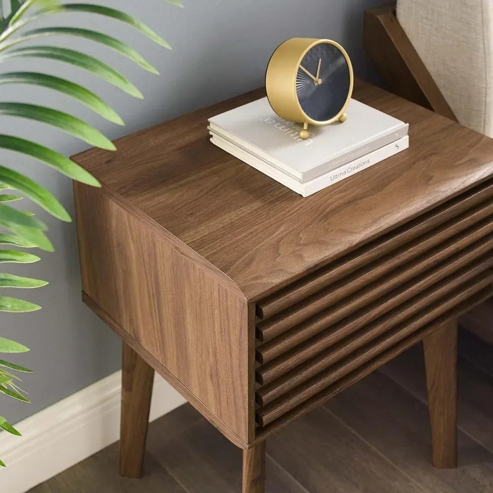 Walnut Haven Nightstand -SHS501