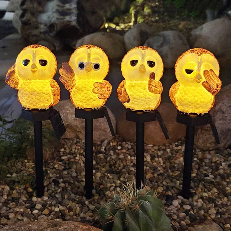 Cute Owl Pathway Light -SHS212