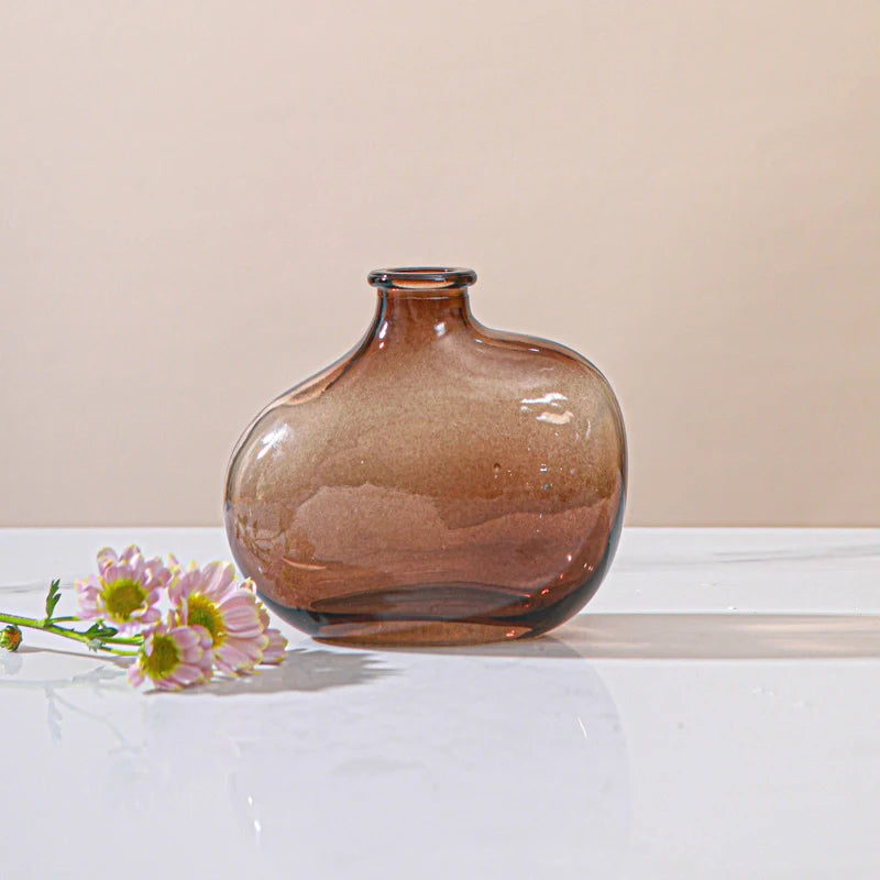 Retro Glass Flower Vase -SHS125