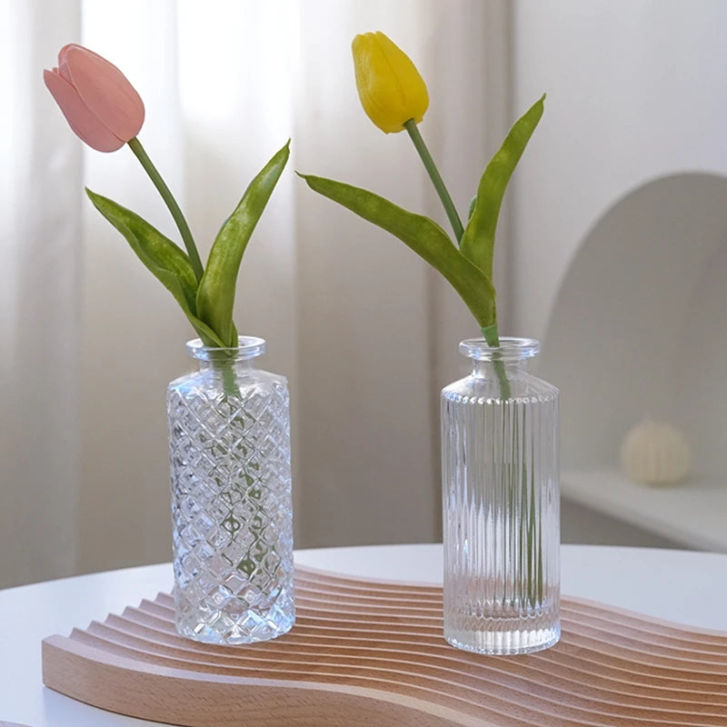 Retro Glass Flower Vase -SHS125