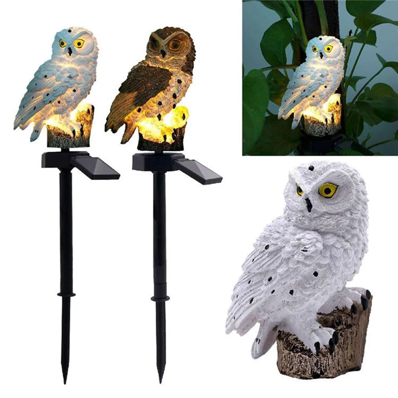 Solar Owl Patio Light -SHS202