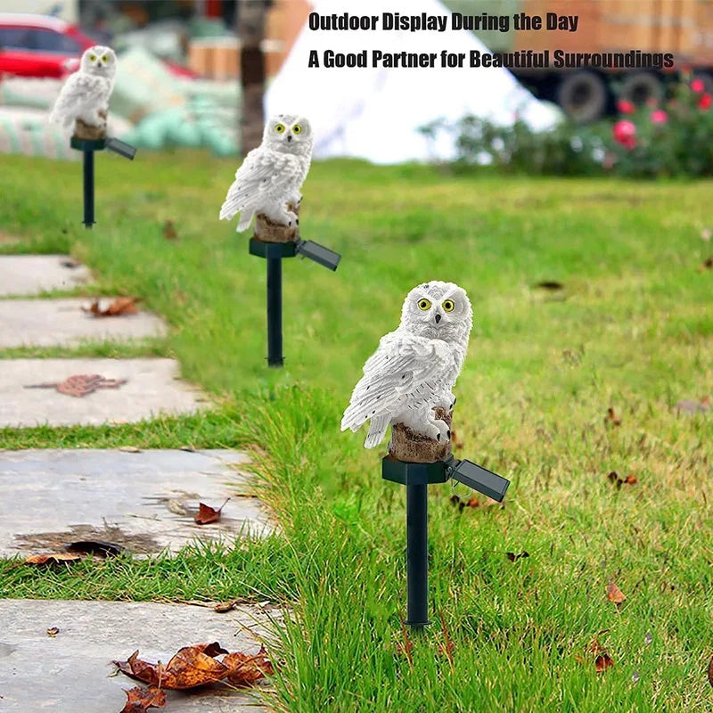 Solar Owl Patio Light -SHS202