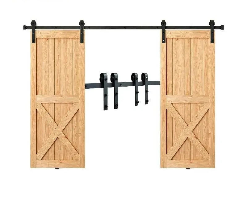 Heavy-Duty Barn Door Hardware Kit -SHS1