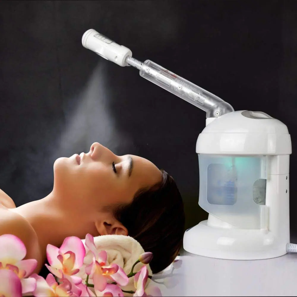 Kingsteam Professional Ozone Facial Steamer with Extendable Arm – Nano Ionic Steam for Deep Cleaning & Hydration – Home & Salon Use