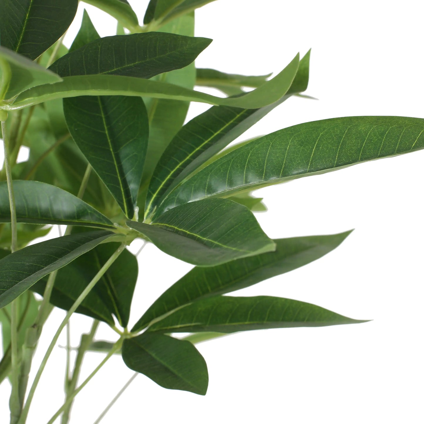 Artificial Large Pachila Money Tree - Green Faux Plant for Feng Shui & Home Décor