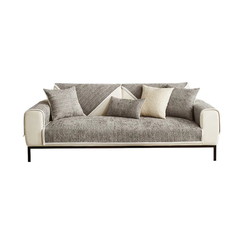 Universal Chenille Sofa Cover – All-Season Stretch Couch Protector