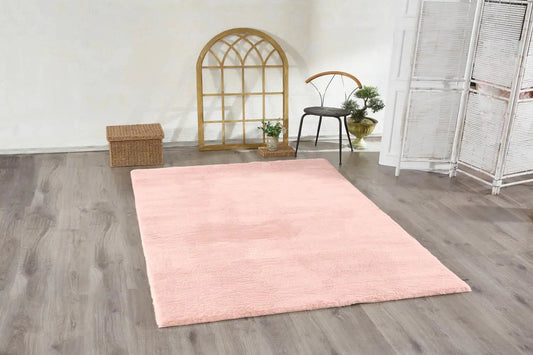 Jassrug Fur Carpet 80X120 Powder